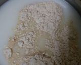 A picture of step 1 of Rajasthani makki ki raab.