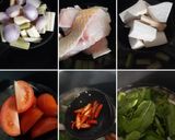 รูปขั้นตอนการทำที่ 1 ของ "ต้มยำปลาทับทิมน้ำใส"Spicy Fish Clear Soup🐟🥣🌿