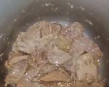 A picture of step 2 of Hunter beef.