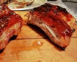 Foto del paso 5 de la receta: Ribs con barbacoa, ensalada de rúcula y batatas fritas