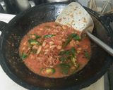 Foto langkah ke 4 dari resep Cumi asin pedas cabe ijo.