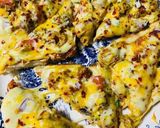 A picture of step 6 of Bread pizza.