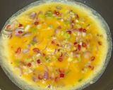 Foto langkah ke 3 dari resep Telur Dadar Pedas.
