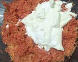 A picture of step 2 of Carrot halwa in microwave.(quick and easy to make).