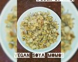 A picture of step 2 of Vegan cheesy momo.