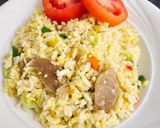 Foto langkah ke 6 dari resep Nasi Goreng Abon.