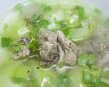 Hình bước làm 5 của món Canh bí đao nước hầm xương