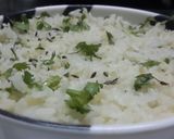 A picture of step 2 of Lemon Coriander Rice.