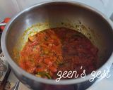 A picture of step 3 of Dahi Chicken.