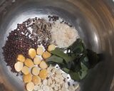 A picture of step 1 of Instant Rava idli with chutney.