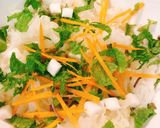 Hình bước làm 3 của món Hương mùa hè|Salad nấm tuyết