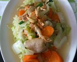 Foto langkah ke 4 dari resep Tumis Sawi Wortel.