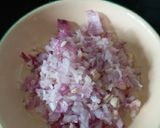 Gambar langkah 2 resipi Sambal bilis tempe.