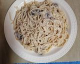 Foto del paso 6 de la receta: Tallarines con crema - receta fácil