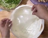Foto langkah ke 3 dari resep Salad Roll jadi Cake Ulangtahun 🥗 🎂.