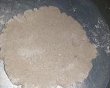 A picture of step 5 of Bajra Roti.