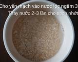 Hình bước làm 1 của món Đậu hũ non yến mạch sốt cam