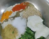 A picture of step 3 of Bajra vada.
