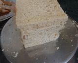 A picture of step 3 of Bread pakoda.