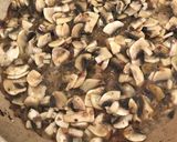 A picture of step 4 of Pork medallions in mushroom Marsala sauce.