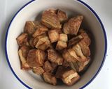 รูปขั้นตอนการทำที่ 3 ของ ข้าวกล้องหมูกรอบหม้อทอดไร้น้ำมัน มังสวิรัติ