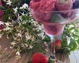 Une image de l'étape 5 de Sorbets fraises betterave citron.