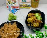 Foto langkah ke 9 dari resep Ayam goreng kremes.