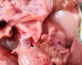 A picture of step 2 of Kasuri murg malai.