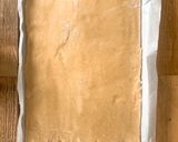A picture of step 3 of Caramel Almond cookies.