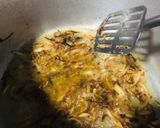 A picture of step 2 of Alu Tahari (Aloo rice).