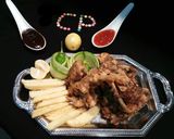 A picture of step 4 of Fried Mutton Chops.