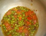 A picture of step 4 of Lentil veg dalia/porridge.