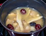 Hình bước làm 2 của món Canh tần thuốc bắc dưỡng khí huyết