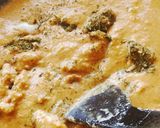 A picture of step 8 of Chicken Changezi.