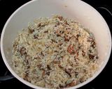 Gombás-hagymás rizs recept fázis 2 fotója