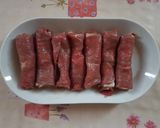 Foto del passaggio 2 della ricetta Involtini di grass fed al sugo (ricetta di mia nonna)