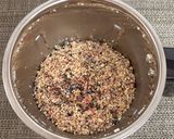 A picture of step 2 of Cashew-Berries Dark Chocolate Bites.