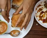 A picture of step 7 of Muskmelon Dabeli.