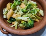 Foto del paso 7 de la receta: Fideos 3 colores con brócoli