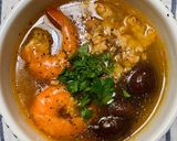 Hình bước làm 3 của món Bánh canh bột lọc đơn giản 🦐