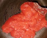 A picture of step 6 of Karachi Halwa.