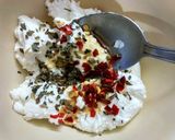 A picture of step 1 of Creamy yoghurt sausage disc.