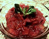 A picture of step 4 of Sweet Tomato onion jam.