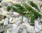 Фото кроку 4 до Вкусненький салатик из сердца 🌺.