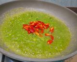 Foto langkah ke 4 dari resep Balado Teri Jengki (Sambal Ijo Versi Kering).