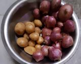 दम प्याज़ आलू (dum pyaz aloo recipe in Hindi) रेसिपी चरण 1 फोटो