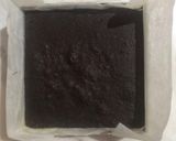 A picture of step 6 of Orange Brownie with Mascarpone Cream.