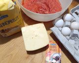 Vegán, sajtkrémes, paprikapiskótás tekercs recept fázis 1 fotója