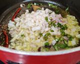 A picture of step 8 of Kathiyawadi Khichdi.