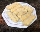 Foto del paso 4 de la receta: Crema de lentejas con croquetas de puré de patatas y pollo